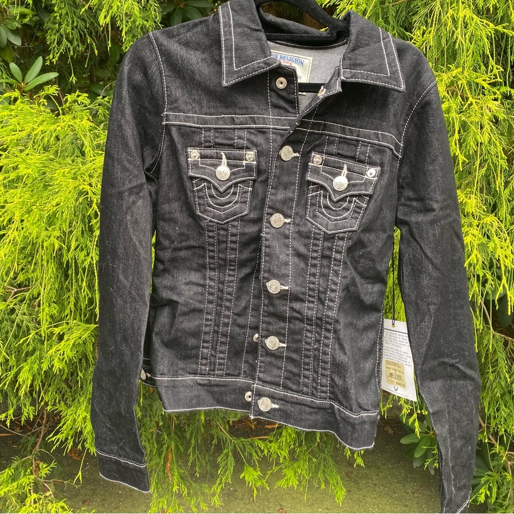 NWT True Religion Denim Jacket - Sz Small